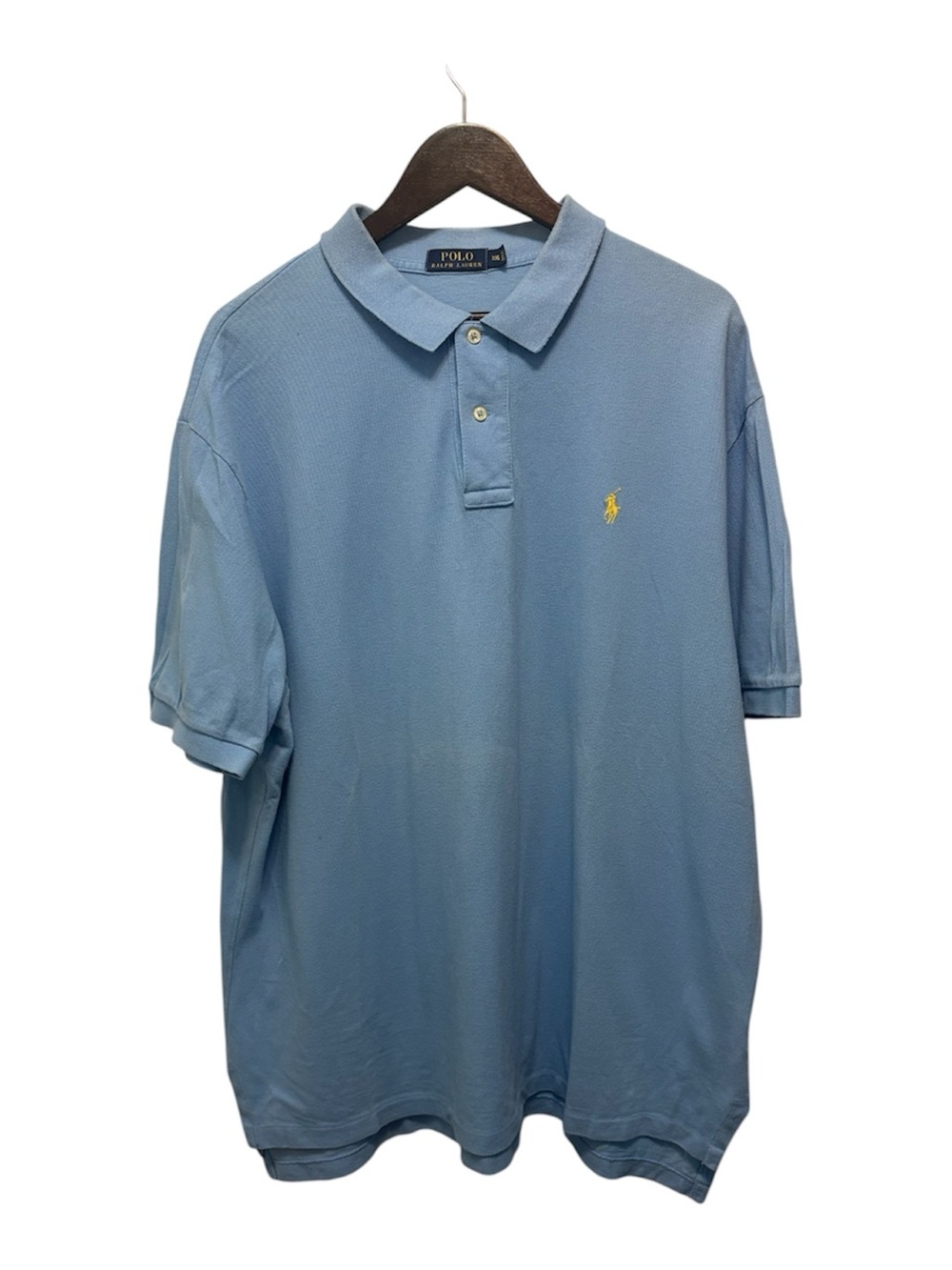 Polo by Ralph Lauren Light Blue Polo with Yellow Pony